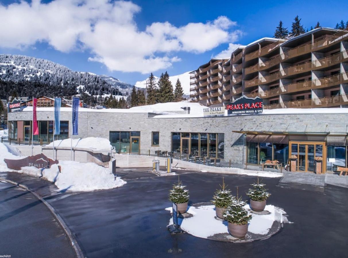 Peaks Place Apartments & Spa Laax Exterior foto
